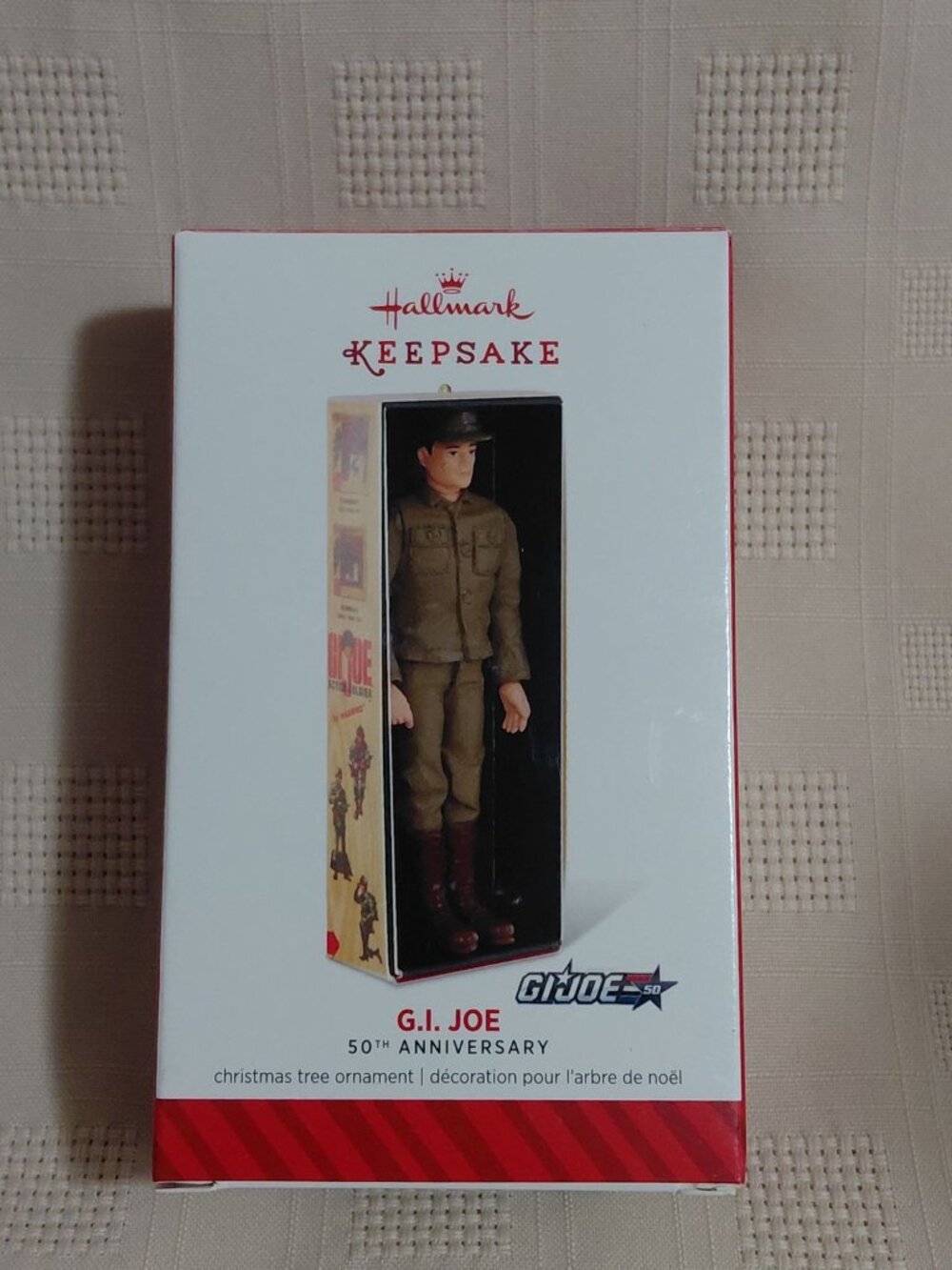 NIB G.I. Joe Hallmark Keepsake 50th Anniversary Action Soldier Ornament 2014